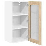 Armadio pensile con porta 2 pcs Rovere Sonoma 40 x 31 x 80 cm