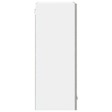 Armadio pensile con porta 2 pcs Grigio cemento 40 x 31 x 80 cm