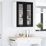 Armadio pensile Rovere Nero 60 x 31 x 80 cm Legno truciolato