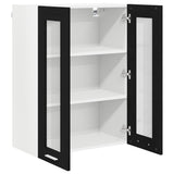 Armadio pensile Rovere Nero 60 x 31 x 80 cm Legno truciolato