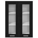Armadio pensile Rovere Nero 60 x 31 x 80 cm Legno truciolato