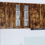 Armadio pensile Rovere fumé 60 x 31 x 80 cm Legno truciolato