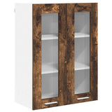 Armadio pensile Rovere fumé 60 x 31 x 80 cm Legno truciolato