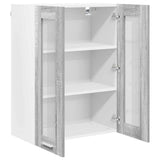 Armadio pensile Grigio Sonoma 60 x 31 x 80 cm Legno truciolato