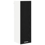 Armadio pensile Rovere Nero 30 x 31 x 100 cm Legno truciolato