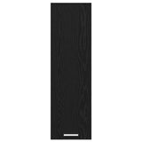 Armadio pensile Rovere Nero 30 x 31 x 100 cm Legno truciolato