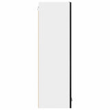 Armadio pensile Rovere Nero 30 x 31 x 100 cm Legno truciolato
