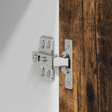 Armadio pensile Rovere fumé 30 x 31 x 100 cm Legno truciolato