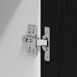 Armadio pensile Rovere Nero 40 x 31 x 100 cm Legno truciolato