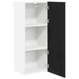Armadio pensile Rovere Nero 40 x 31 x 100 cm Legno truciolato