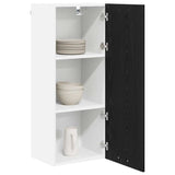 Armadio pensile Rovere Nero 40 x 31 x 100 cm Legno truciolato