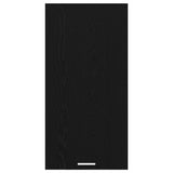 Armadio pensile con porta Rovere Nero e Bianco 50 x 31 x 100 cm