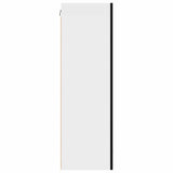 Armadio pensile con porta Rovere Nero e Bianco 50 x 31 x 100 cm
