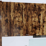 Armadio pensile Rovere fumé 60 x 31 x 100 cm Legno truciolato