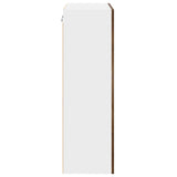 Armadio pensile Rovere fumé 60 x 31 x 100 cm Legno truciolato