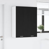 Armadio pensile Rovere Nero 80 x 31 x 100 cm Legno truciolato