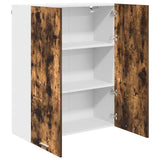 Armadio pensile Rovere fumé 80 x 31 x 100 cm Legno truciolato