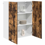 Armadio pensile Rovere fumé 80 x 31 x 100 cm Legno truciolato