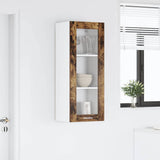 Armadio pensile Rovere fumé 40 x 31 x 100 cm Legno truciolato