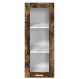 Armadio pensile Rovere fumé 40 x 31 x 100 cm Legno truciolato