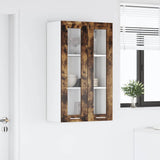 Armadio pensile Rovere fumé 60 x 31 x 100 cm Legno truciolato