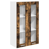 Armadio pensile Rovere fumé 60 x 31 x 100 cm Legno truciolato