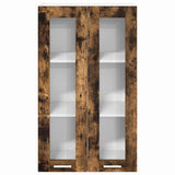 Armadio pensile Rovere fumé 60 x 31 x 100 cm Legno truciolato