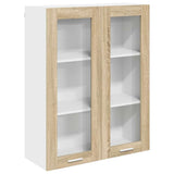 Armadio pensile con porta Rovere Sonoma 80 x 31 x 100 cm