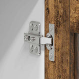 Armadio pensile Rovere fumé 80 x 31 x 100 cm Legno truciolato