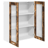 Armadio pensile Rovere fumé 80 x 31 x 100 cm Legno truciolato