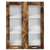 Armadio pensile Rovere fumé 80 x 31 x 100 cm Legno truciolato