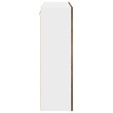 Armadio pensile Rovere fumé 80 x 31 x 100 cm Legno truciolato