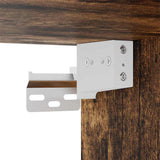 Armadio pensile Rovere fumé 20 x 29,5 x 80 cm Legno truciolato