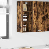 Armadio pensile Rovere fumé 30 x 29,5 x 80 cm Legno truciolato