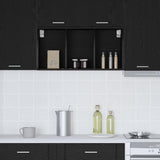 Armadio pensile Rovere Nero 40 x 29,5 x 80 cm Legno truciolato