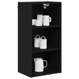 Armadio pensile Rovere Nero 40 x 29,5 x 80 cm Legno truciolato