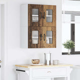 Pannello lavastoviglie Kalmar 2 pcs Legno vecchio