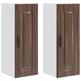 Mobile da cucina Kalmar 2 pcs Rovere Marrone 30 x 31 x 80 cm