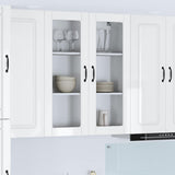 Pannello lavastoviglie Kalmar Bianco Lucido 80 x 31 x 100 cm