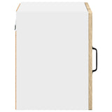 Mobile in vetro da parete Lucca 2 pcs Rovere Sonoma