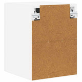 Armadietto a muro Lucca 2 pcs Bianco Lucido 30 x 31 x 40 cm