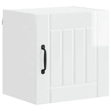 Armadietto a muro Lucca 2 pcs Bianco Lucido 40 x 31 x 40 cm