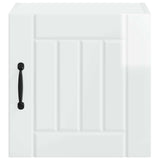 Armadietto a muro Lucca 2 pcs Bianco Lucido 40 x 31 x 40 cm