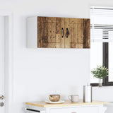 Armadietto a muro Lucca 2 pcs Legno antico 40 x 31 x 40 cm