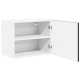 Armadietto a muro Lucca 2 pcs Nero 50 x 31 x 40 cm