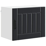 Armadietto a muro Lucca 2 pcs Nero 50 x 31 x 40 cm