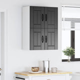 Armadietto a muro Lucca 2 pcs Nero 60 x 31 x 40 cm