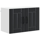 Armadietto a muro Lucca 2 pcs Nero 60 x 31 x 40 cm