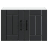 Armadietto a muro Lucca 2 pcs Nero 60 x 31 x 40 cm