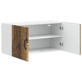 Armadietto a muro Lucca Legno antico 80 x 31 x 40 cm